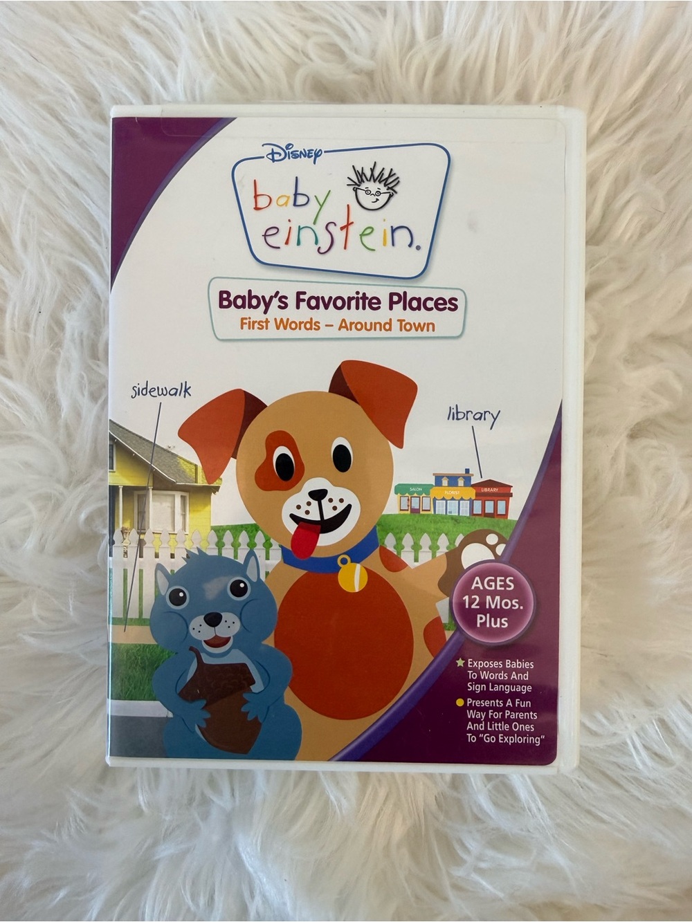 💫10/$25 • Baby Einstein Baby’s Favorite Places First Words Around Town DVD